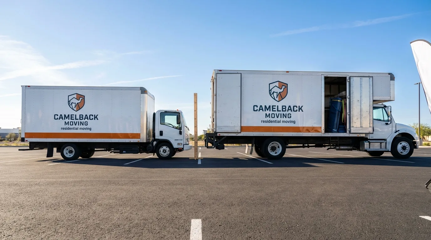 Moving truck size capacity guide in Woodbury